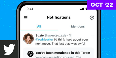 Twitter Allows 'Mention Restrictions'